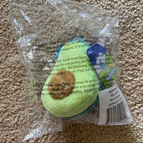 Squishable Avocado Keychain Accessory - Picture 6 of 6